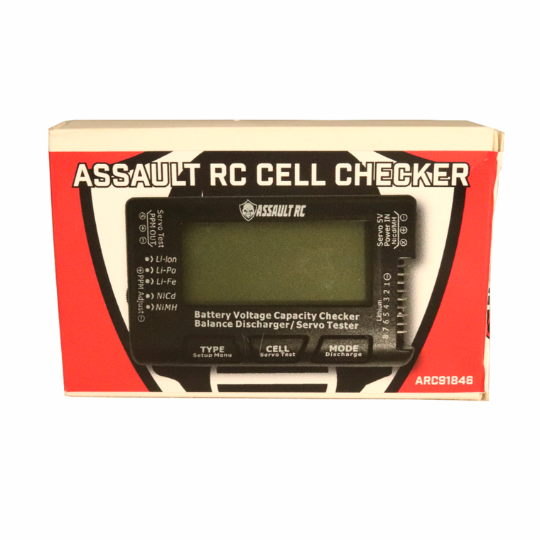 Assault RC Battery Cell Checker