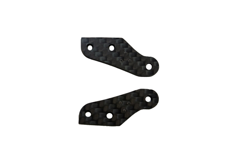 JQ Racing #3 Carbon Fiber Steering Knuckle Arms (L & R) (BE/WE)