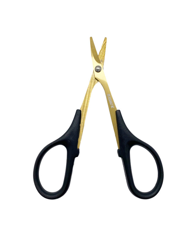 Assault RC Ti-Ni Coated Body Scissors (Curved)