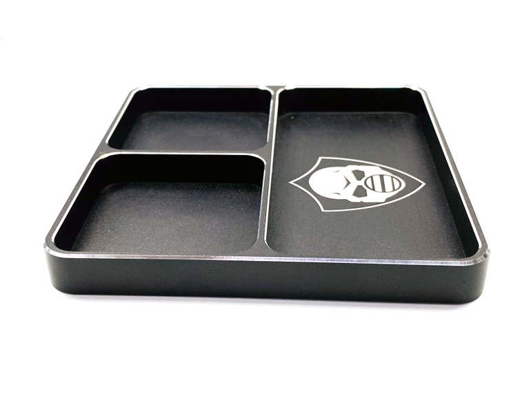 Assault RC Billet Aluminum Parts Tray (Black)