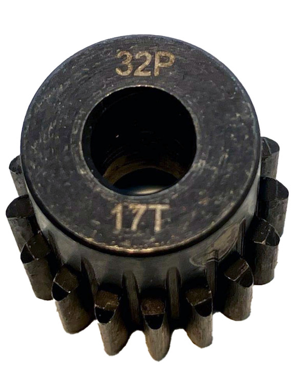 Assault RC Precision Hardened Steel 32P Pinion Gear (17T) (5mm Bore)