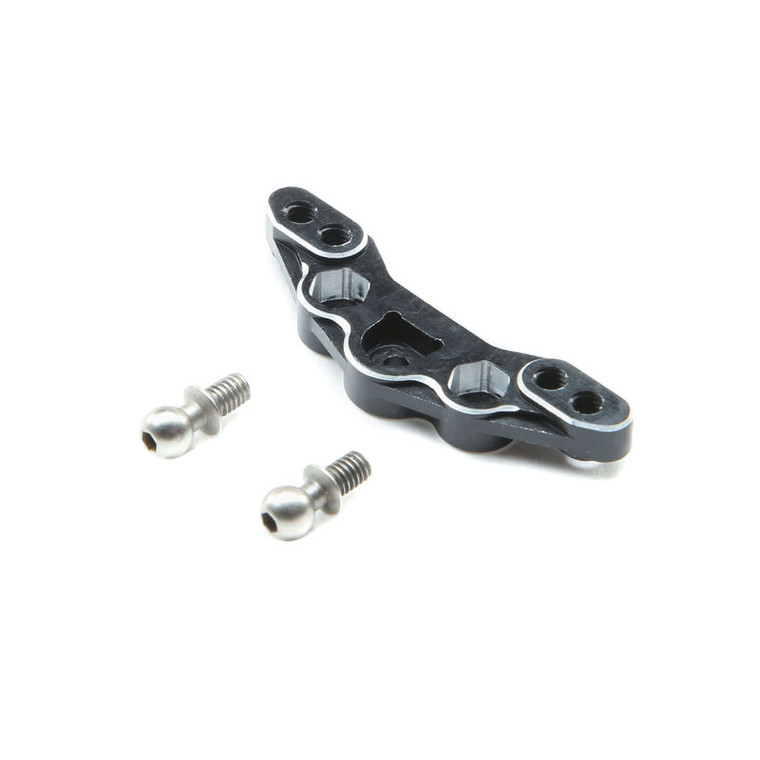Losi Camber Block Front, Aluminum: Mini-T 2.0, Mini-B