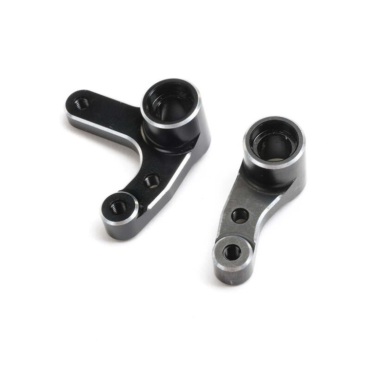 Losi Bell Crank Set, Aluminum, Black: 22S Sprint