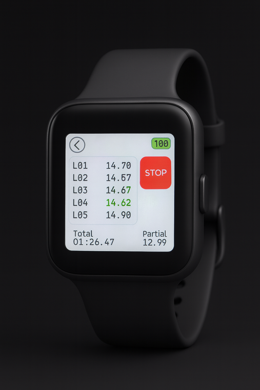 IWI Smart Pit Racing Watch