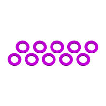 Ultimate Racing ALUMINUM SHIM (3X6X2MM) PINK (10PCS) (UR1506-PK)