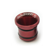 Ultimate Racing 6mm Carburetor Reducer (Red) (M3) (UR3423-11)