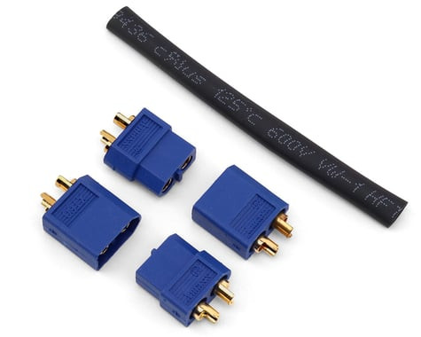 EcoPower 3.5mm "TruCurrent" XT60 Polarized Connectors (2 Male/2 Female)