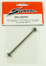 SWORKz T-7075 Aluminum F-Center Dive Shaft (88mm)