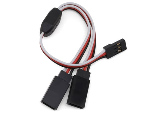 EcoPower Heavy Duty 15cm Universal Servo Y Extension Lead (1 Male/2 Female)