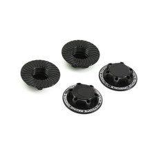Ultimate Racing Closed End Wheel Nuts V2 (Black) (4pcs)