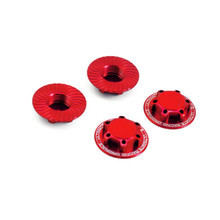 Ultimate Racing Closed End Wheel Nuts V2 (Red) (4pcs)