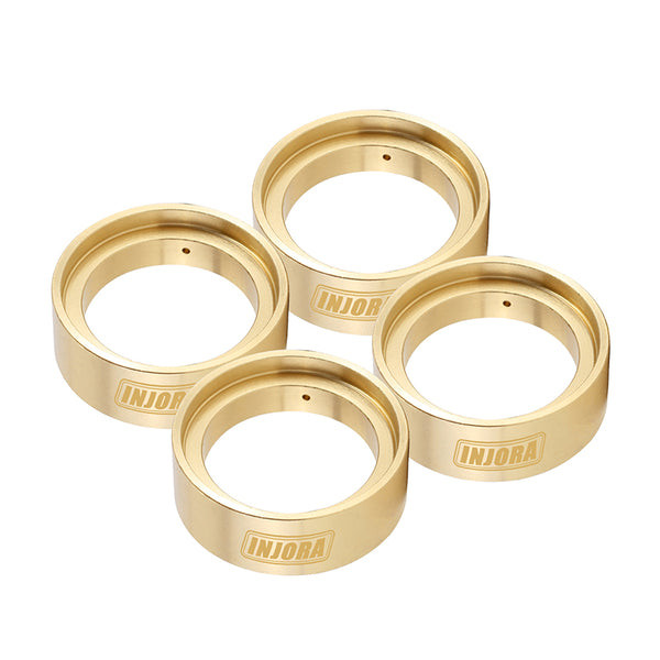 INJORA Brass Inner Clamp Rings for INJORA 1.0 Wheels & TRX4M Stock Tires