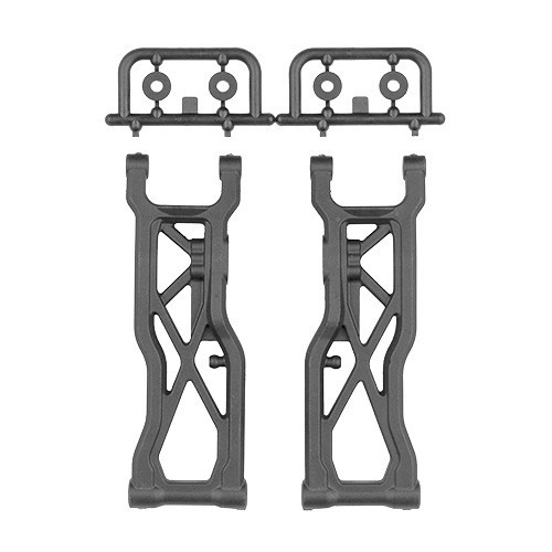 RC10T84 FT Carbon Rear Suspension Arms, 98.5mm Factory Team RC10T84 FT Carbon Rear Suspension Arms, 98.5mm
