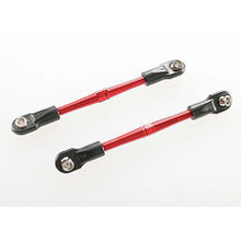 Traxxas 59mm Aluminum Turnbuckle Toe Link (RED) (2) (TRA3139X)