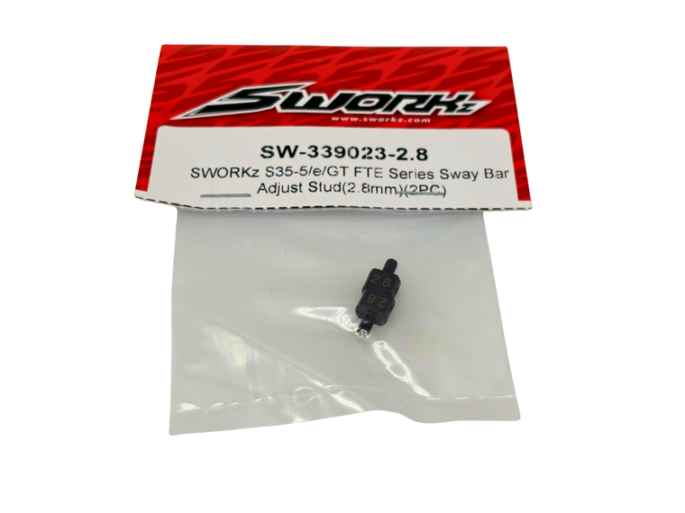 SWORKz S35-5/e/GTFTE Series Sway Bar Adjust Stud (2.8mm)(2PC)