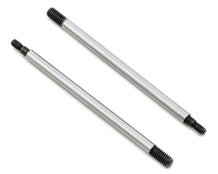 Team Associated 39.5mm RC8B3 Factory Team "Chrome Finish" Rear Shock Shaft (2)