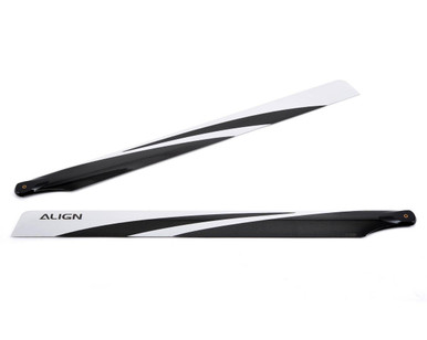 Align 780 Carbon Fiber Blades - Dynamic Performance R/C