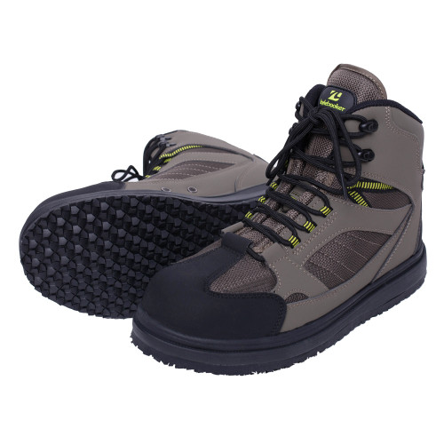 Kylebooker Fly Fishing Rubber Sole Wading Boots Waders Shoes
