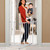 Easy Walk Thru Pet Gate Safety Gate Durability Dog Gate For House, Stairs, Doorways, Fits Openings 29.5" to 32"
