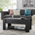 Lift Top Coffee Table with Storage Compartment, Black