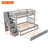 Twin over Twin/Full Bunk Bed with Twin Size Trundle