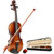 New 1/2 Acoustic Violin Case Bow Rosin Natural