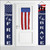 1set/2pcs; American Flag Patriotic Soldier Porch Sign Banners; Patriotic Decoration For Memorial Day-4th Of July; Independence Day Veterans Day Labor Day Hanging Banner For Garden Yard