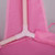 53"H Princess Castle Play Tent House with LED Star Lights for Kids, Indoor and Outdoor, Pink XH