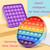 Decompression Bubble Toy 4 pieces (rainbow, purple, blue, white)Adults and Elderly with Anxiety Stress Depression