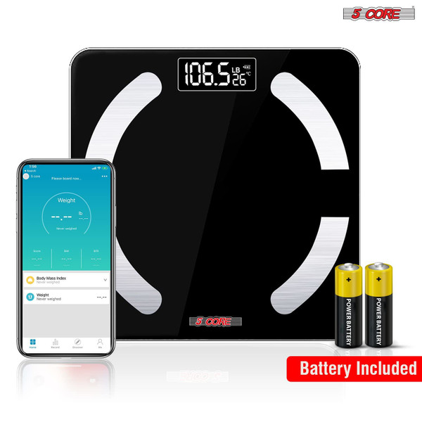 Smart Digital Bathroom Weighing Scale Bluetooth BMI. Electronic Body Analyzer