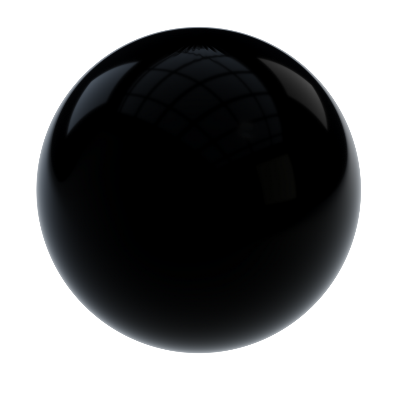 Plastic Craft Acrylicplexiglass Round Sphere Black