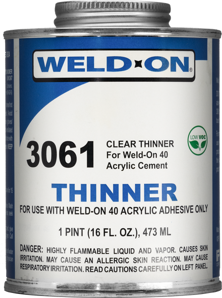 SCIGRIP IPS Weld-On #3061 - Low VOC Thinner For Weld-On 40