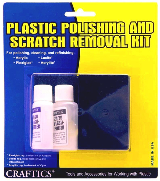 Craftics Plastic Polishing and Scratch Removal Kit