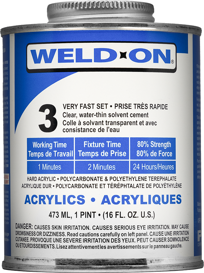 4 oz. Weld-On® 4™ Acrylic Cement