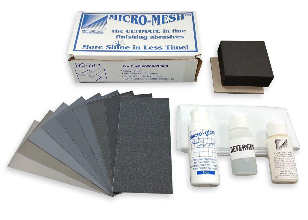 Plastic-Craft  Micro-Mesh NC-78-1 - Acrylic Restoral Kit