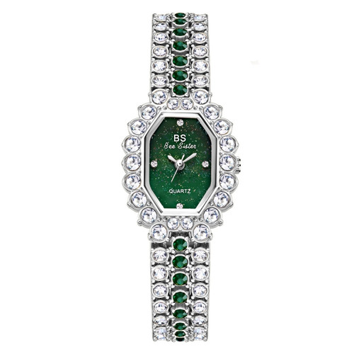 BS Bee Sister  FA1581 Niche Glitter Full Diamond Women Watch