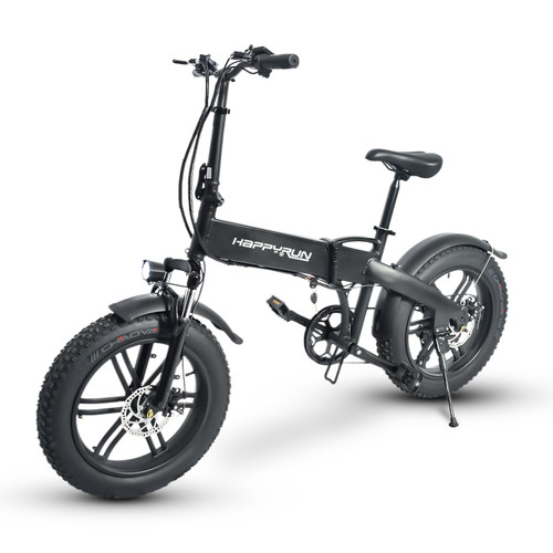 HAPPYRUN HR-X40 350W 36V / 10AH Foldable Electric Bicycle with 20 inch Tires, EU Plug