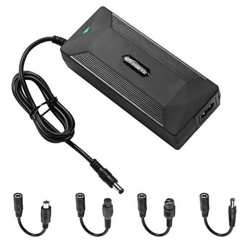 42V 2A Electric Bike Scooter Lithium Battery Charger With 4 Adapter Line