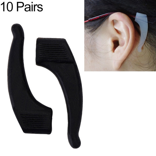 10 Pairs Glasses Non-slip Cover Ear Support Glasses Foot Silicone Non-slip Sleeve