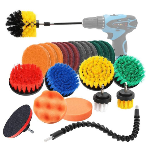 Universal Rod Cleaning Dust Removal Polishing Electric Drilling Brush Set