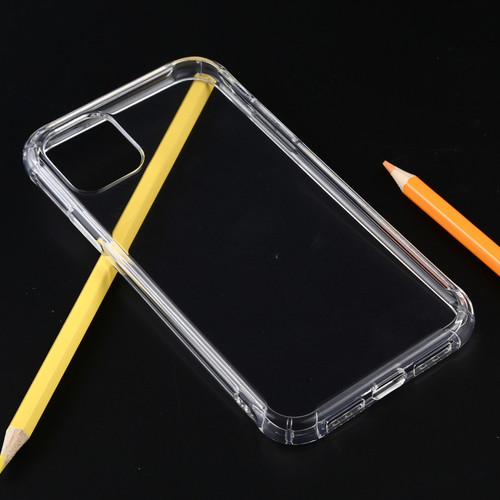 For iPhone 11 Shockproof Thick Transparent TPU Protective Case
