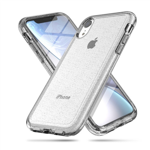 For iPhone XR Shockproof Terminator Style Glitter Powder Protector Case