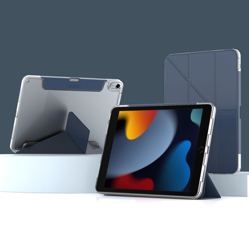 Mutural Deformation Stand Smart Leather Tablet Case