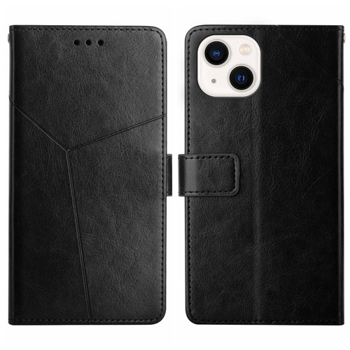 HT01 Y-shaped Pattern Flip Leather Phone Case