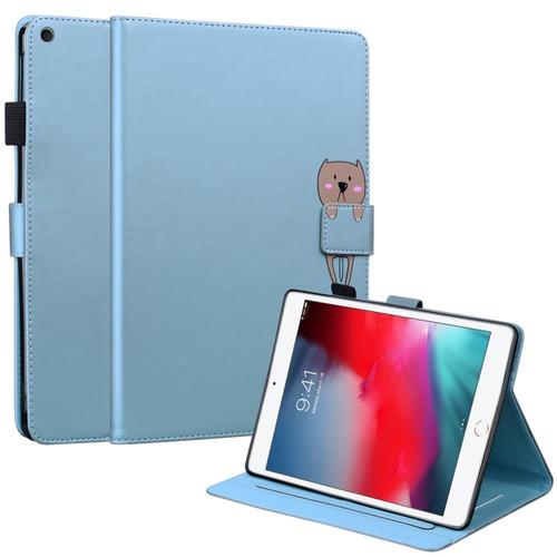 Cartoon Buckle Leather Smart Tablet Case