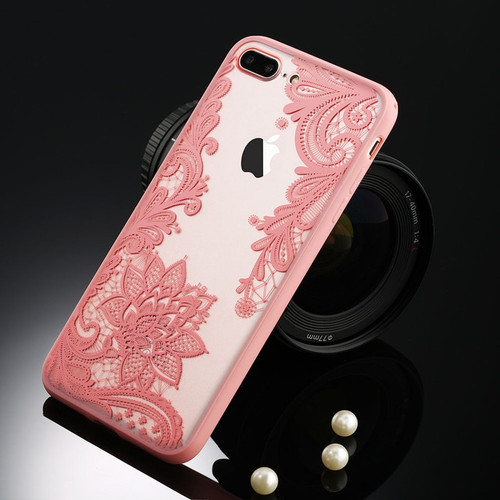 Sexy Floral Pattern TPU + PC Protective Cover Cases for iPhone 7 Plus / 8 Plus
