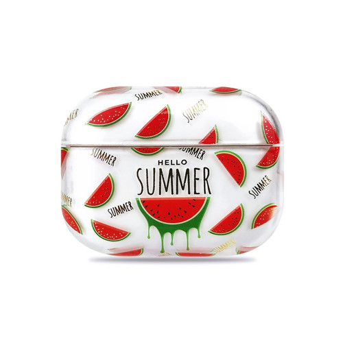 2 PCS Bronzing Wet Sticking Hard Shell Protective Case For AirPods Pro