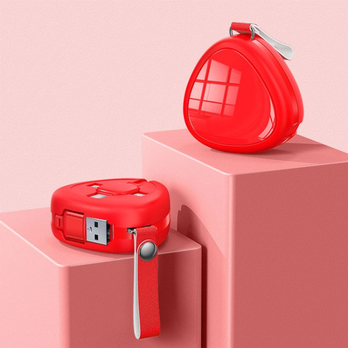 XHT-056 8 Pin + Micro + Type-C / USB-C Multifunctional Charging Cable