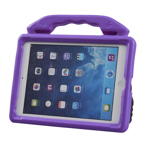 Shockproof EVA Thumb Bumper Case with Handle & Holder for iPad 9.7