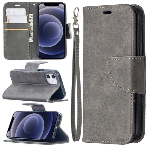 Retro Lambskin Texture Pure Color Horizontal Flip PU Leather Case for iPhone 11, with Holder & Card Slots & Wallet & Lanyard